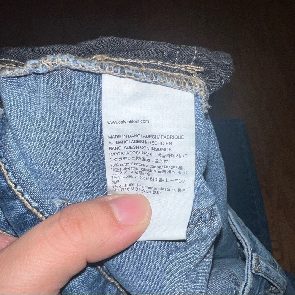 Calvin Klein Jeans Women’s Slim Boyfriend Jeans Size 8 - Picture 4 of 9